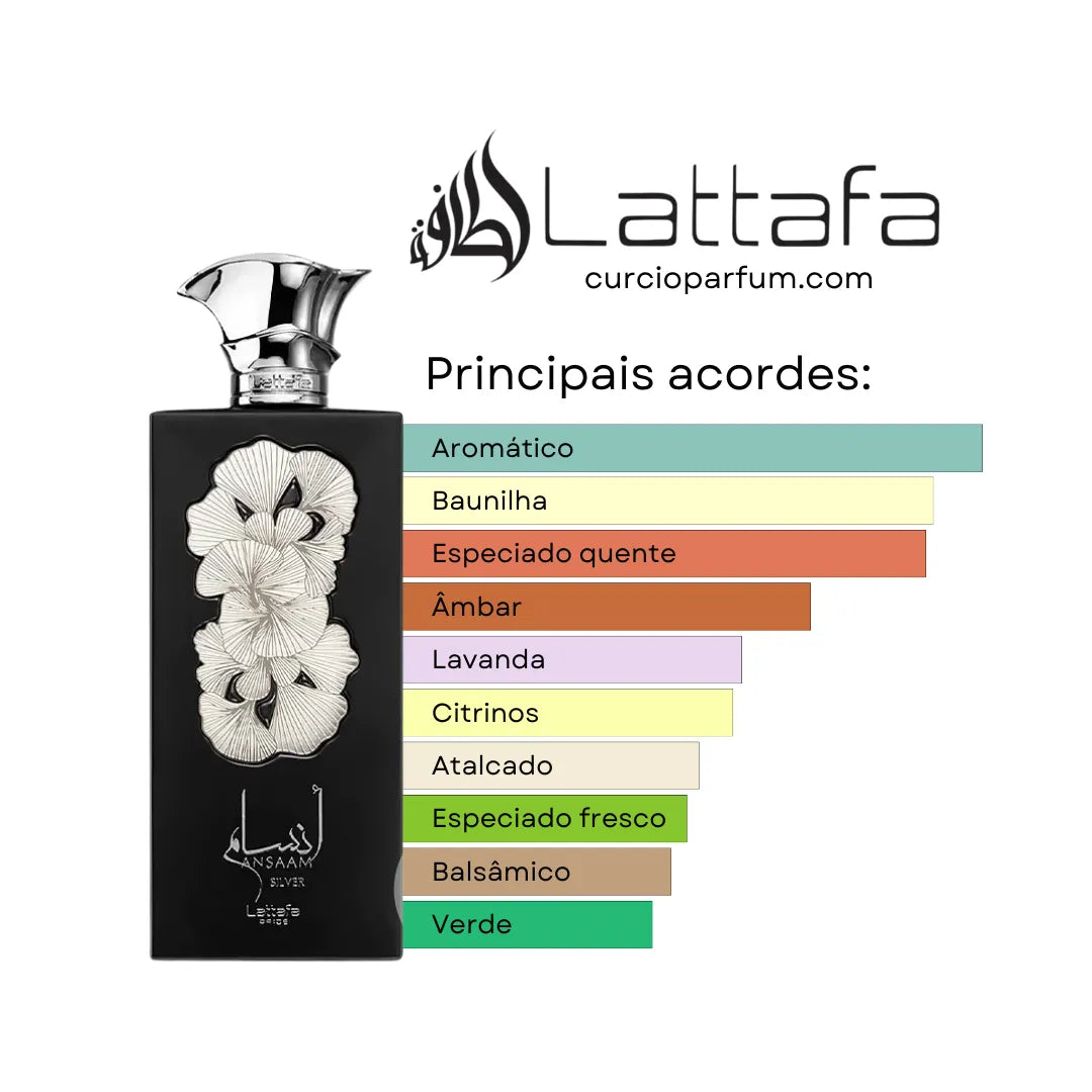 Ansaam Silver - Eau de Parfum (Decant)