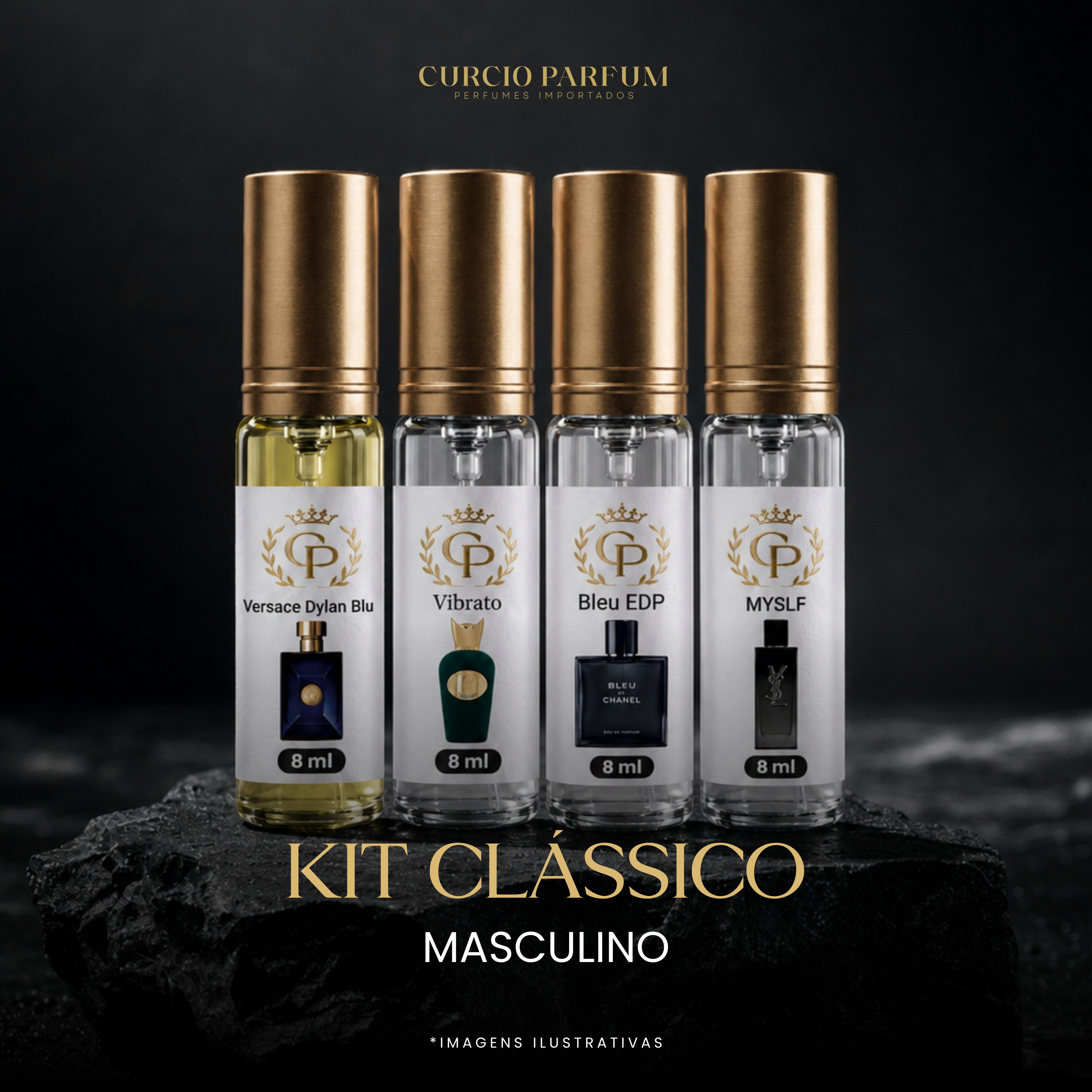 Kit Clássico | Masculino (Decant)