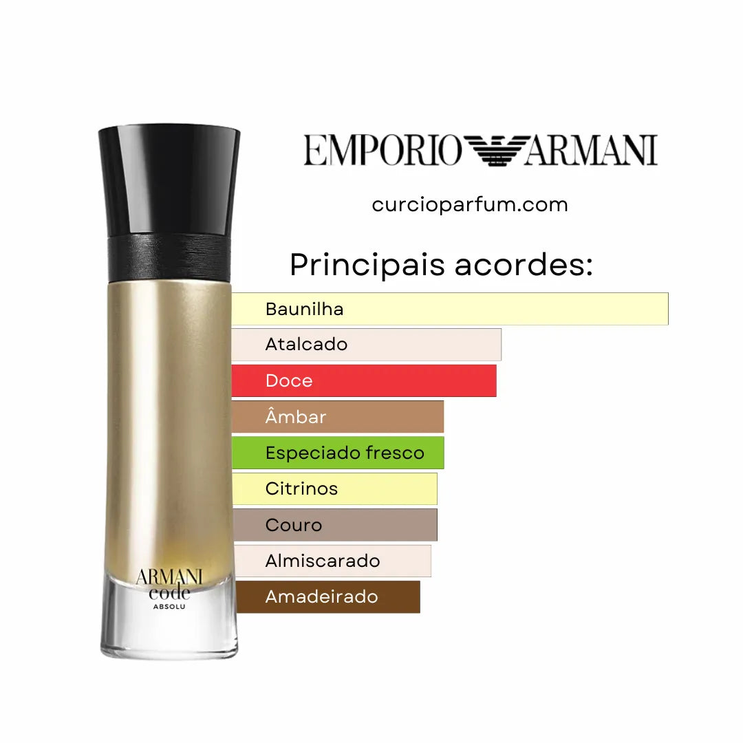 Armani Code Absolu - Parfum (Decant)