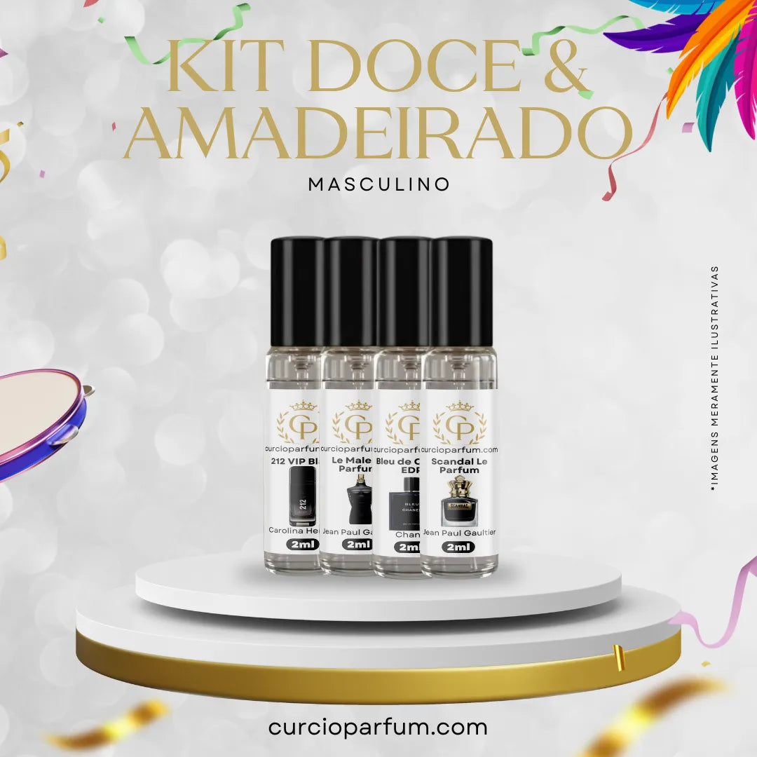 Kit Doce e Amadeirado (Decant)